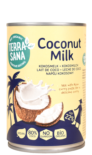 Kokosmælk 400 ml. Økologisk